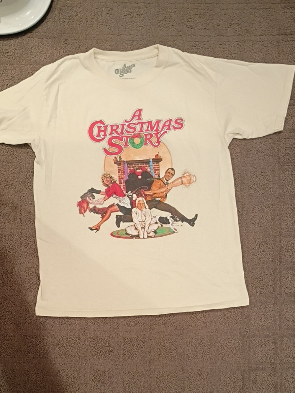 A Christmas Story Graphic Tee - White